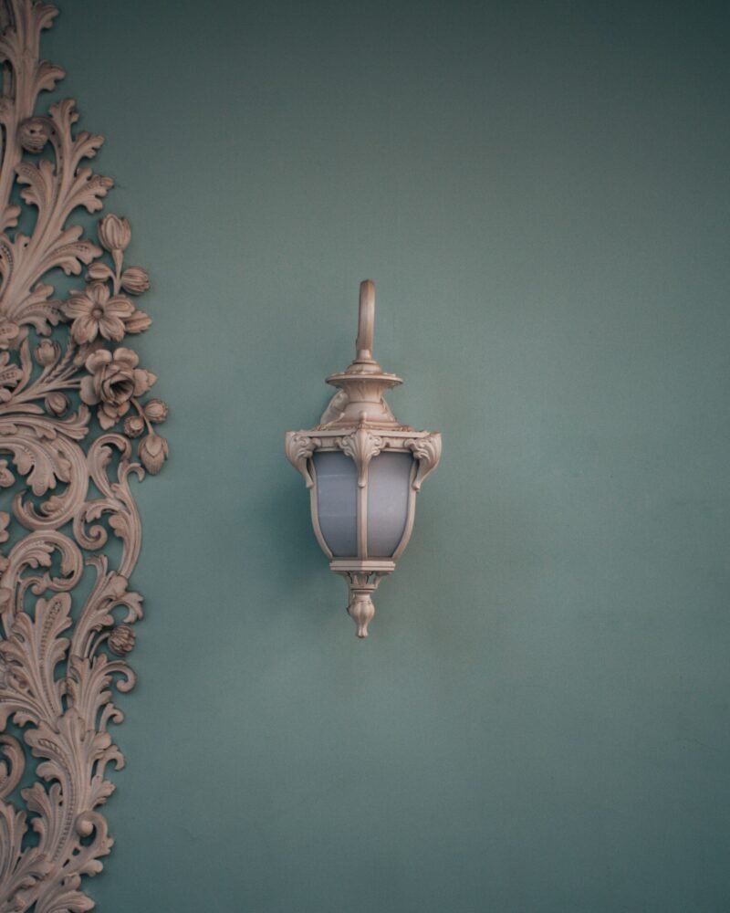 Linea brass wall sconce, 2 lights